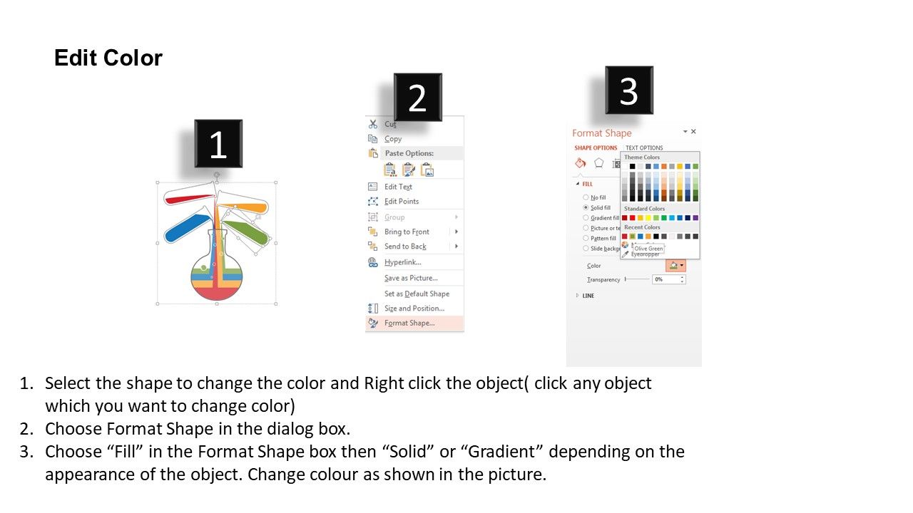 Test Tubes And Beaker For Ratio Analysis Powerpoint Template Slide03