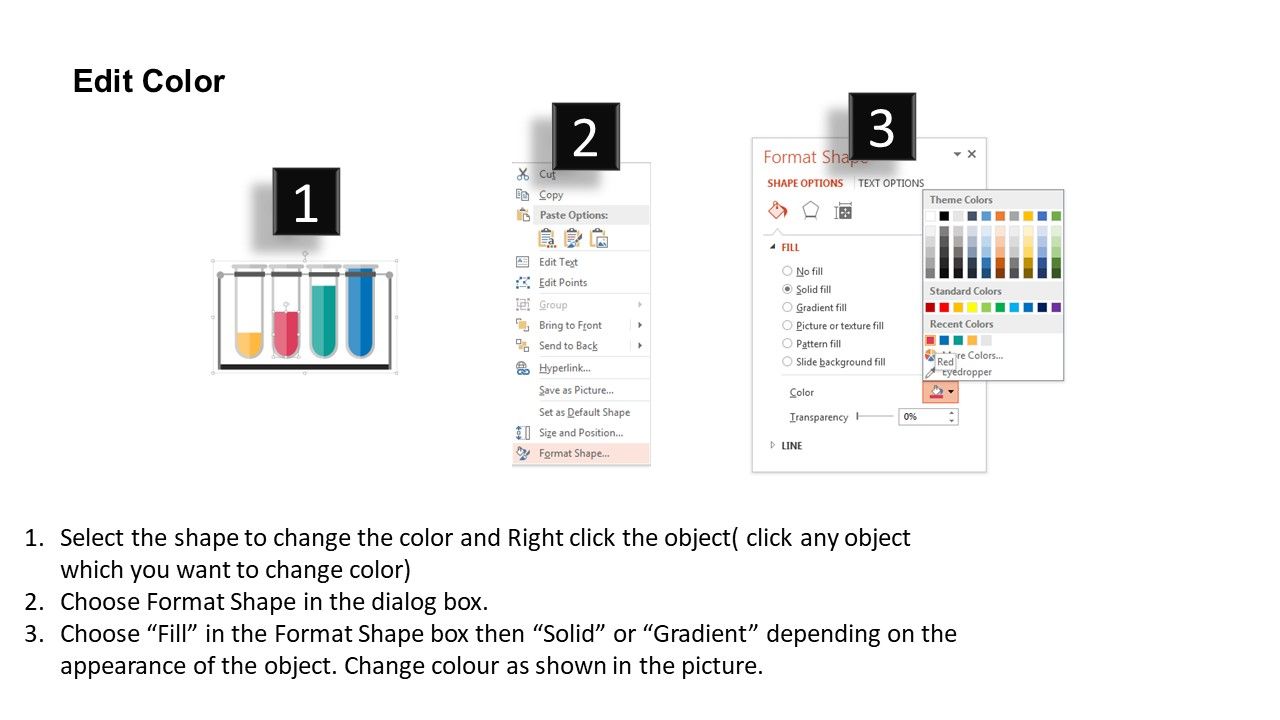Test Tubes For Financial Ratio Analysis Powerpoint Template Slide03