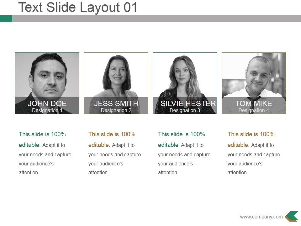 Text Slide Layout Template 1 Ppt PowerPoint Presentation Portfolio ...