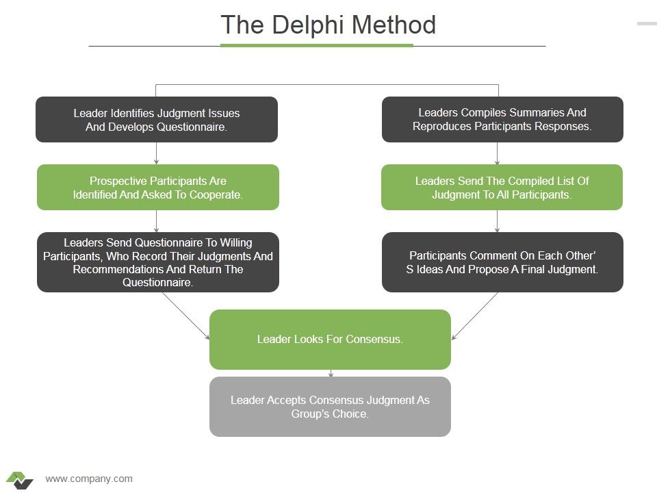The Delphi Method Ppt PowerPoint Presentation Outline Template