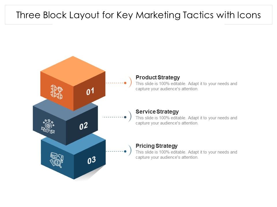 Three_Block_Layout_For_Key_Marketing_Tactics_With_Icons_Ppt_PowerPoint_Presentation_Icon_Infographic_Template_PDF_Slide_1.jpg