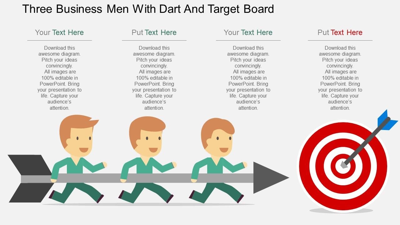 Three_Business_Men_With_Dart_And_Target_Board_PowerPoint_Template_Slide_1.jpg