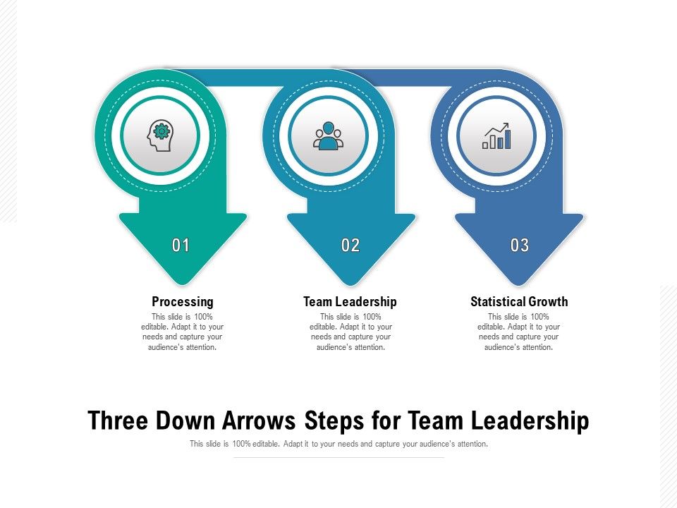 Three_Down_Arrows_Steps_For_Team_Leadership_Ppt_PowerPoint_Presentation_Icon_Diagrams_PDF_Slide_1.jpg