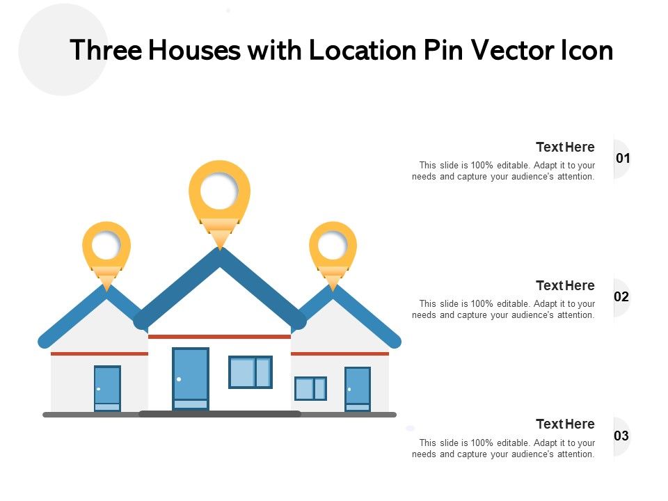 Three_Houses_With_Location_Pin_Vector_Icon_Ppt_PowerPoint_Presentation_File_Gridlines_PDF_Slide_1.jpg