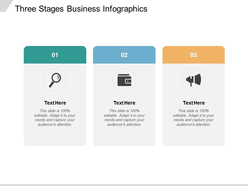 Three Stages Business Infographics Ppt PowerPoint Presentation Infographics