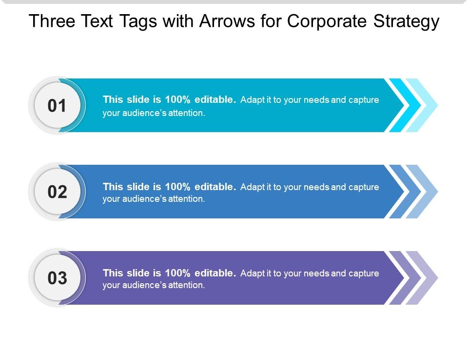 Three_Text_Tags_With_Arrows_For_Corporate_Strategy_Ppt_PowerPoint_Presentation_Icon_Introduction_PDF_Slide_1.jpg