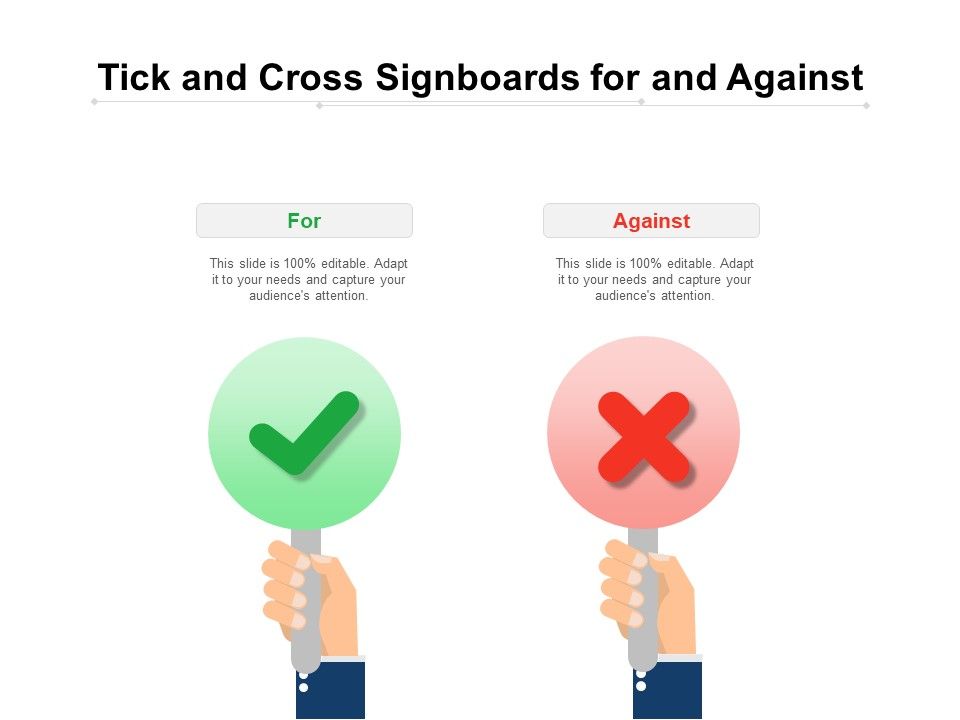 Tick_And_Cross_Signboards_For_And_Against_Ppt_PowerPoint_Presentation_Icon_Model_PDF_Slide_1.jpg