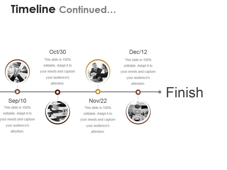 Timeline Continued Ppt PowerPoint Presentation Styles Brochure