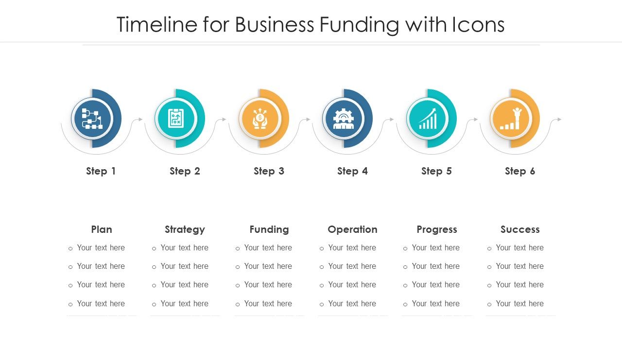 Timeline_For_Business_Funding_With_Icons_Ppt_Styles_Example_Topics_PDF_Slide_1.jpg
