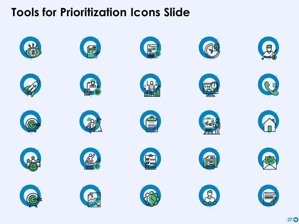 Tools For Prioritization Ppt PowerPoint Presentation Complete Deck With Slides Slide27