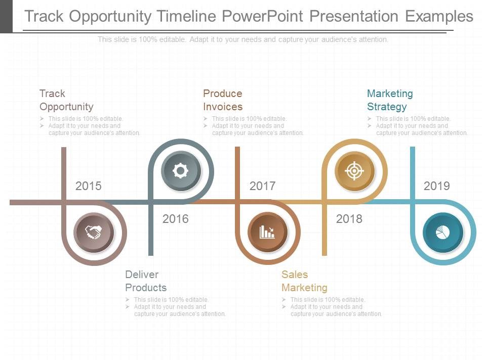 Track Opportunity Timeline Powerpoint Presentation Examples Slide01