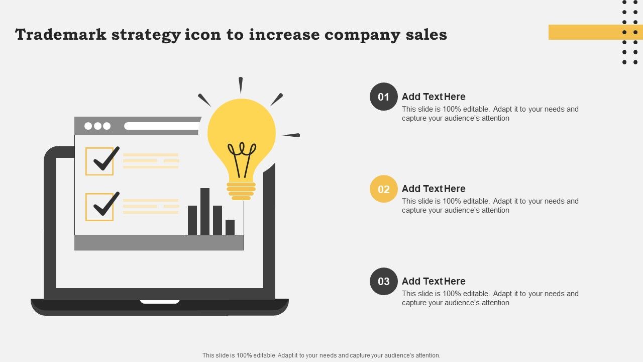 Trademark_Strategy_Icon_To_Increase_Company_Sales_Demonstration_PDF_Slide_1.jpg