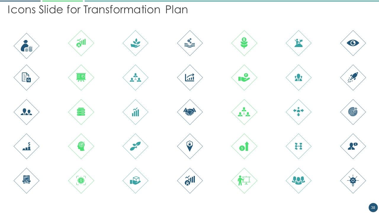Transformation Plan Ppt PowerPoint Presentation Complete Deck Slide38
