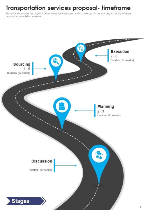 Transportation Services Proposal Example Document Report Doc Pdf Ppt Slide09