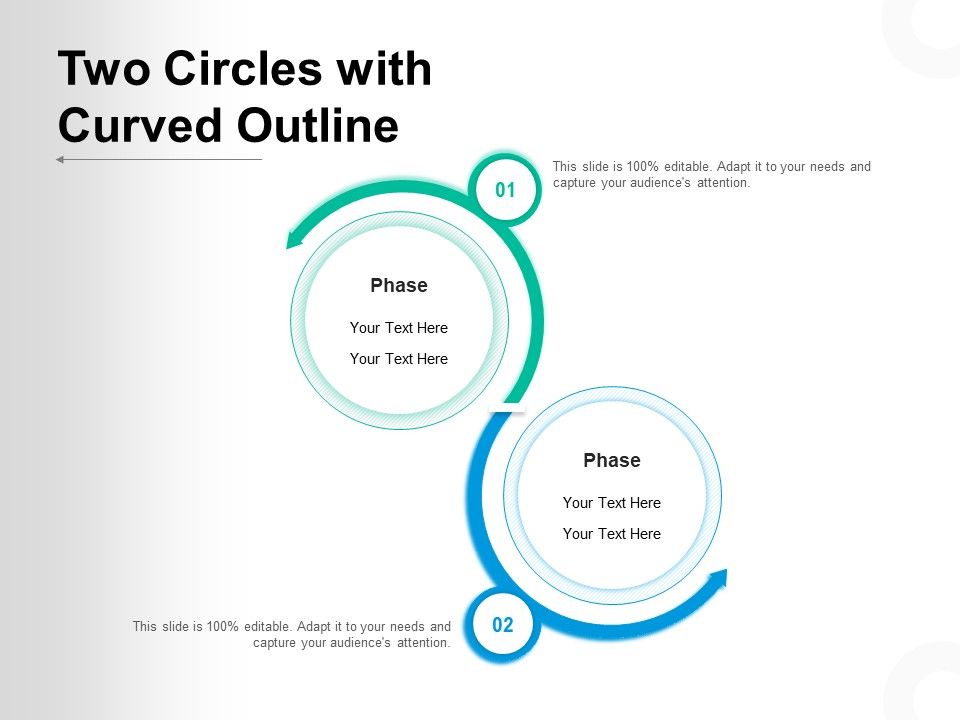 Two Circles With Curved Outline Ppt PowerPoint Presentation Portfolio ...