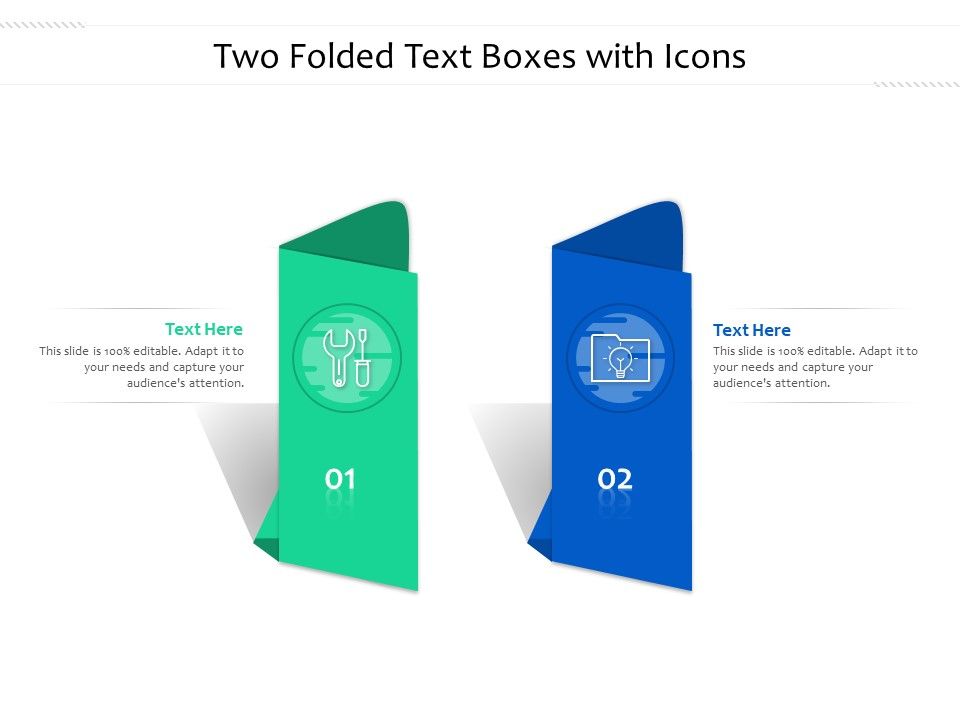 Two_Folded_Text_Boxes_With_Icons_Ppt_PowerPoint_Presentation_Icon_Deck_PDF_Slide_1.jpg