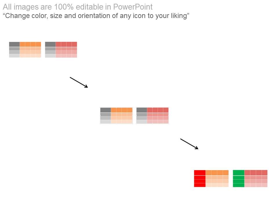 Two Table Charts For Business Data Powerpoint Slides