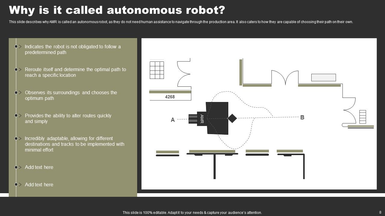 Types Of Independent Robotic System Ppt PowerPoint Presentation Complete Deck With Slides Slide08