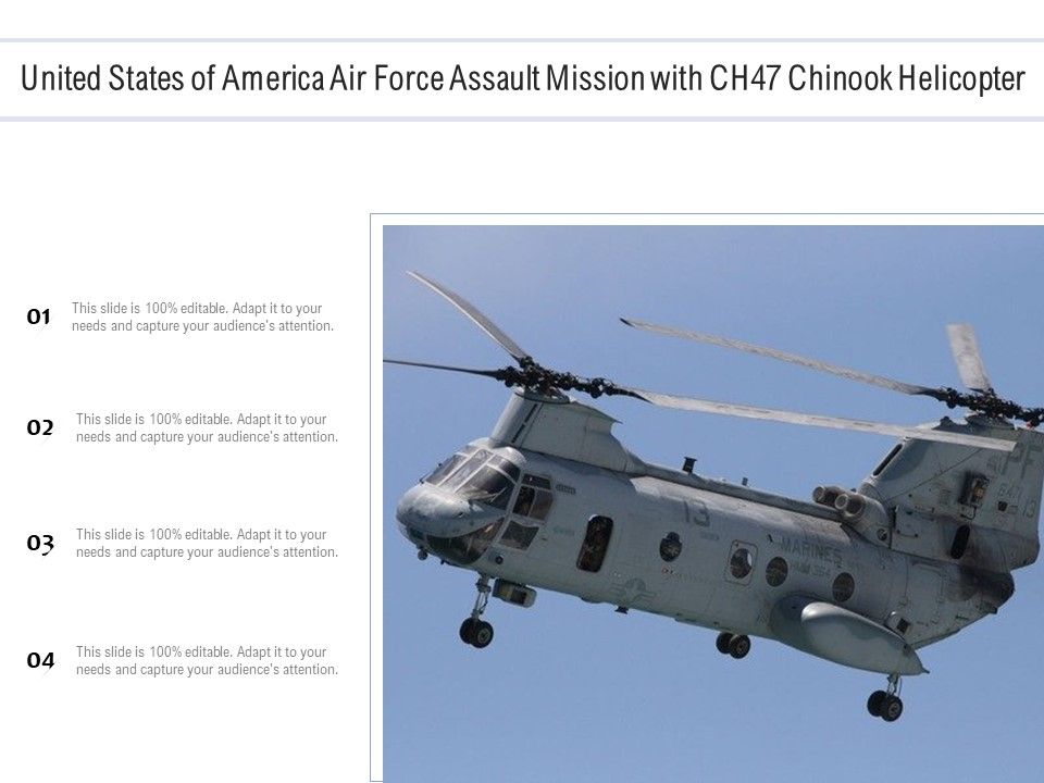 United_States_Of_America_Air_Force_Assault_Mission_With_CH47_Chinook_Helicopter_Ppt_PowerPoint_Presentation_Gallery_Slide_Download_PDF_Slide_1.jpg