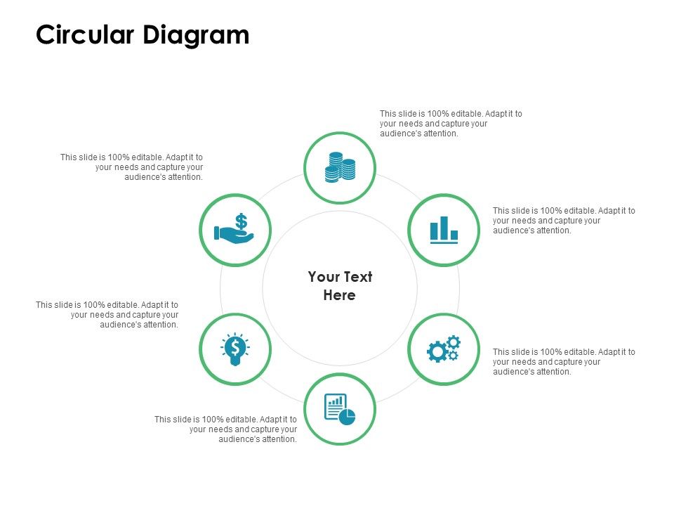 Value Creation Initiatives Circular Diagram Ppt Model Influencers PDF