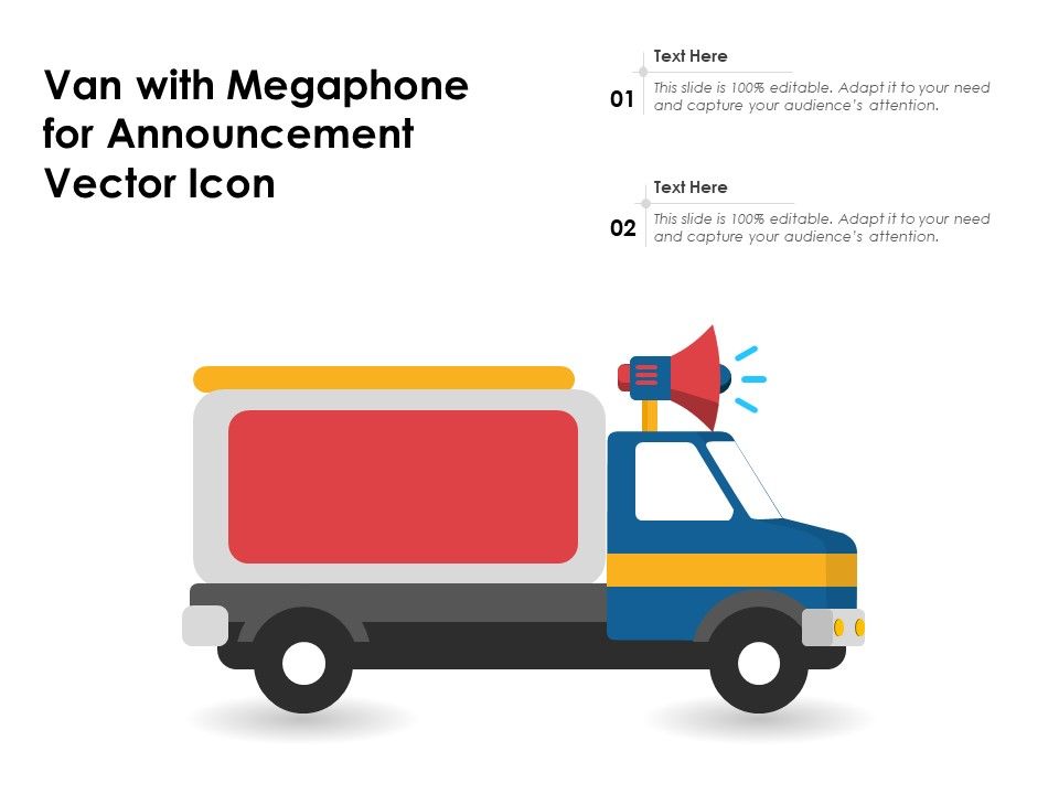 Van_With_Megaphone_For_Announcement_Vector_Icon_Ppt_PowerPoint_Presentation_Gallery_Samples_PDF_Slide_1.jpg