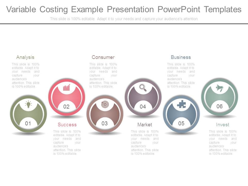 Variable Costing Example Presentation Powerpoint Templates