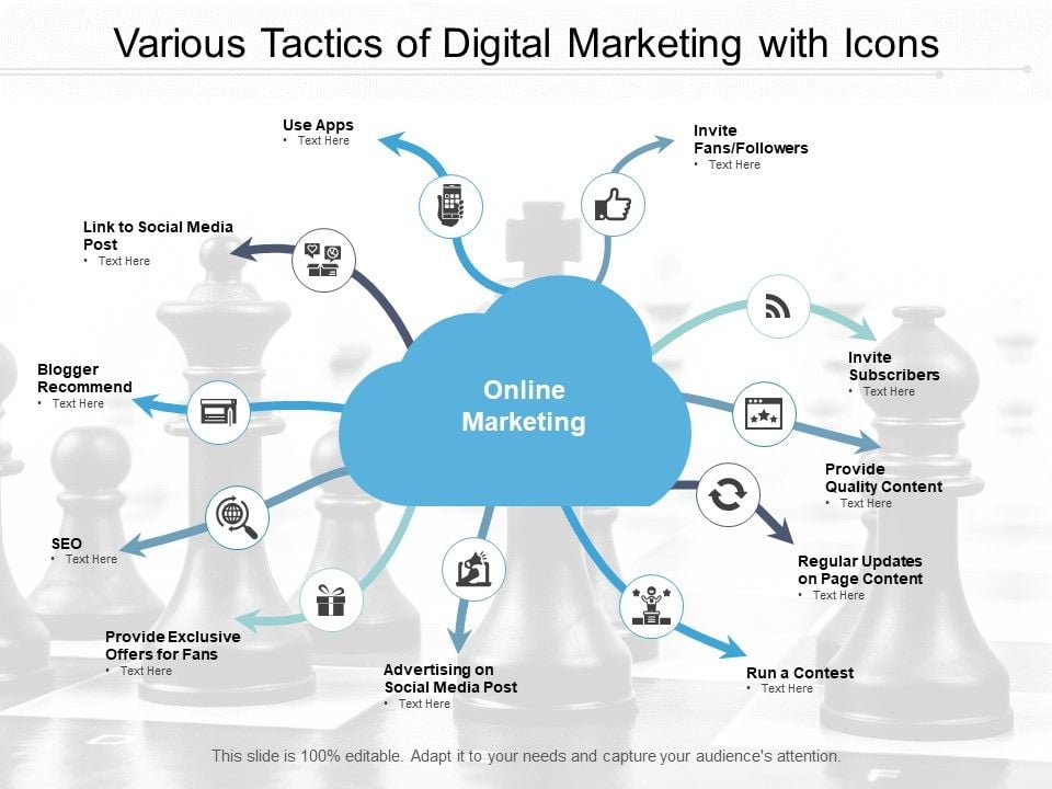 Various_Tactics_Of_Digital_Marketing_With_Icons_Ppt_PowerPoint_Presentation_Visual_Aids_Show_Slide_1.jpg