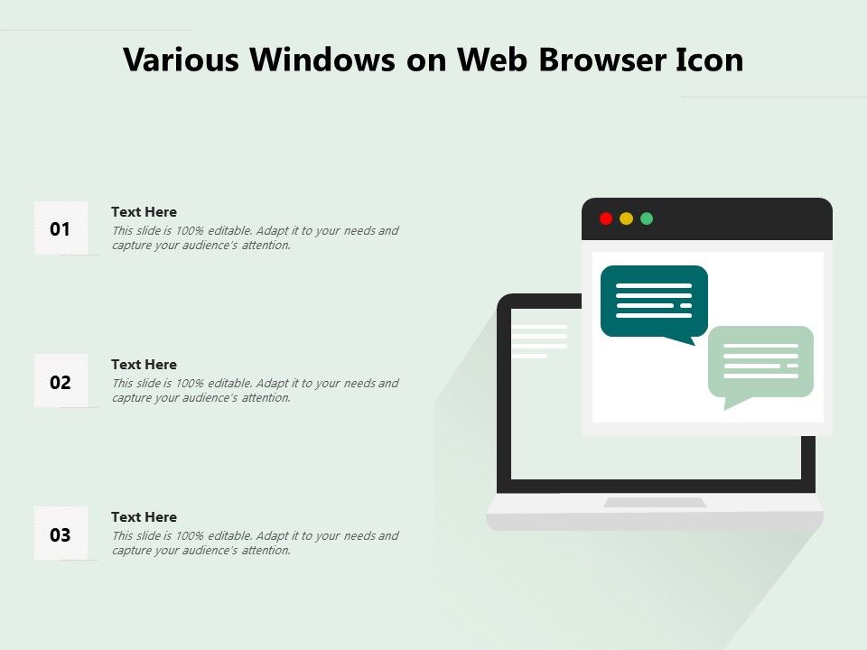 Various_Windows_On_Web_Browser_Icon_Ppt_PowerPoint_Presentation_File_Deck_PDF_Slide_1.jpg