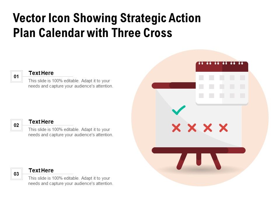 Vector_Icon_Showing_Strategic_Action_Plan_Calendar_With_Three_Cross_Ppt_PowerPoint_Presentation_Ideas_Objects_PDF_Slide_1.jpg