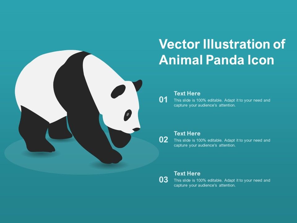 Vector_Illustration_Of_Animal_Panda_Icon_Ppt_PowerPoint_Presentation_Professional_Example_Slide_1.jpg