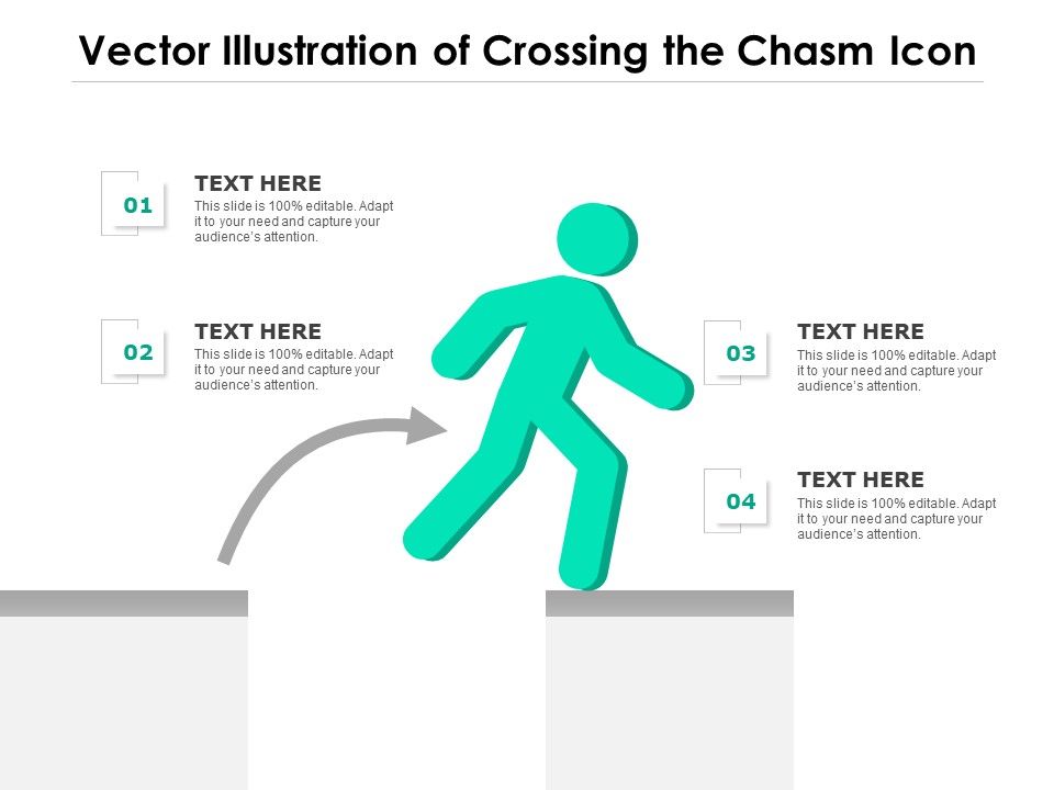 Vector_Illustration_Of_Crossing_The_Chasm_Icon_Ppt_PowerPoint_Presentation_Icon_Pictures_PDF_Slide_1.jpg