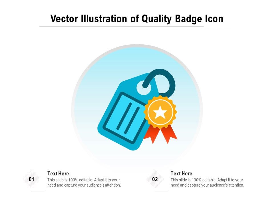Vector_Illustration_Of_Quality_Badge_Icon_Ppt_PowerPoint_Presentation_Gallery_Summary_PDF_Slide_1.jpg
