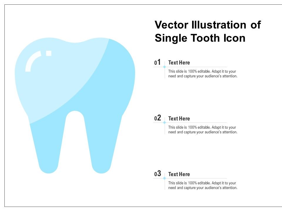 Vector_Illustration_Of_Single_Tooth_Icon_Ppt_PowerPoint_Presentation_Layouts_Backgrounds_PDF_Slide_1.jpg