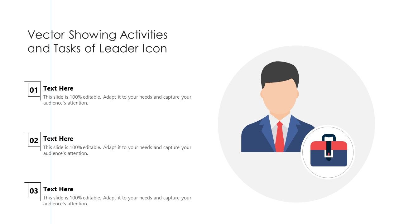 Vector_Showing_Activities_And_Tasks_Of_Leader_Icon_Ppt_Ideas_Example_PDF_Slide_1.jpg