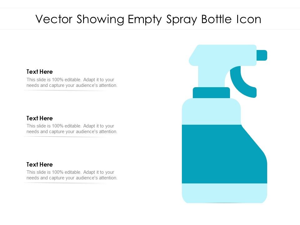 Vector_Showing_Empty_Spray_Bottle_Icon_Ppt_PowerPoint_Presentation_File_Aids_PDF_Slide_1.jpg
