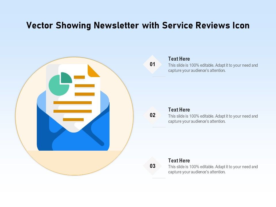 Vector_Showing_Newsletter_With_Service_Reviews_Icon_Ppt_PowerPoint_Presentation_File_Templates_PDF_Slide_1.jpg