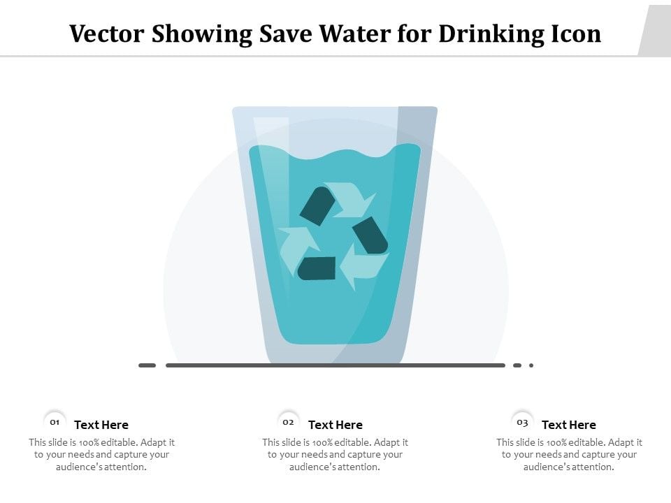 Vector_Showing_Save_Water_For_Drinking_Icon_Ppt_PowerPoint_Presentation_Ideas_Design_Inspiration_PDF_Slide_1.jpg