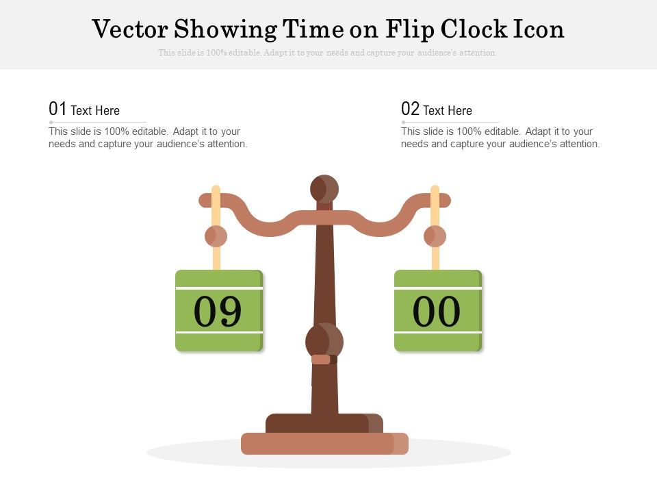 Vector_Showing_Time_On_Flip_Clock_Icon_Ppt_PowerPoint_Presentation_Gallery_Show_PDF_Slide_1.jpg