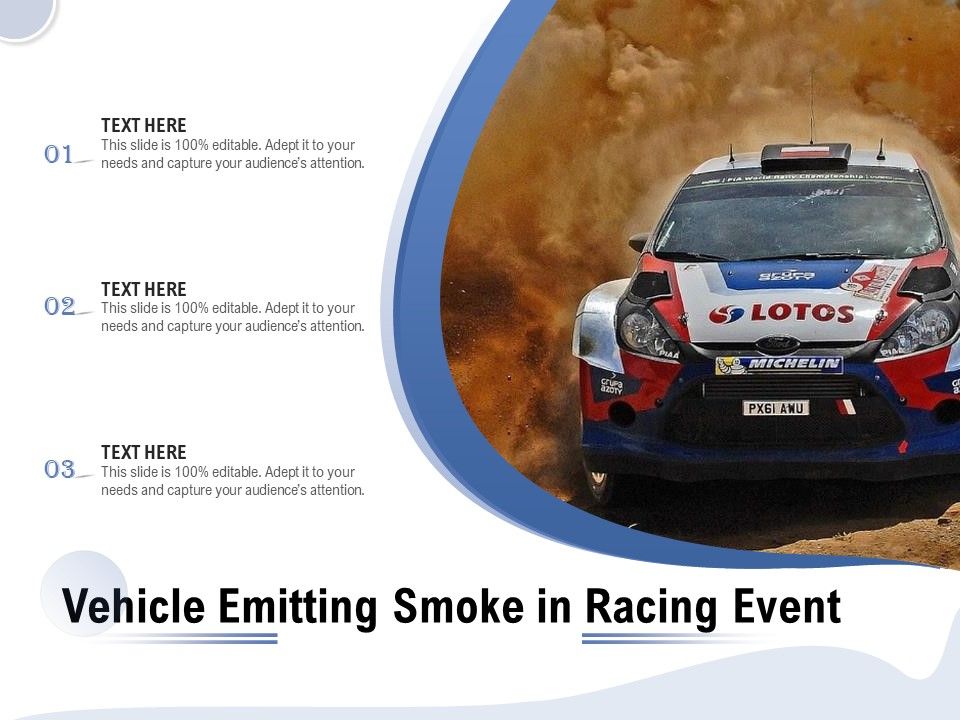 Vehicle_Emitting_Smoke_In_Racing_Event_Ppt_PowerPoint_Presentation_Icon_Graphics_Template_PDF_Slide_1.jpg