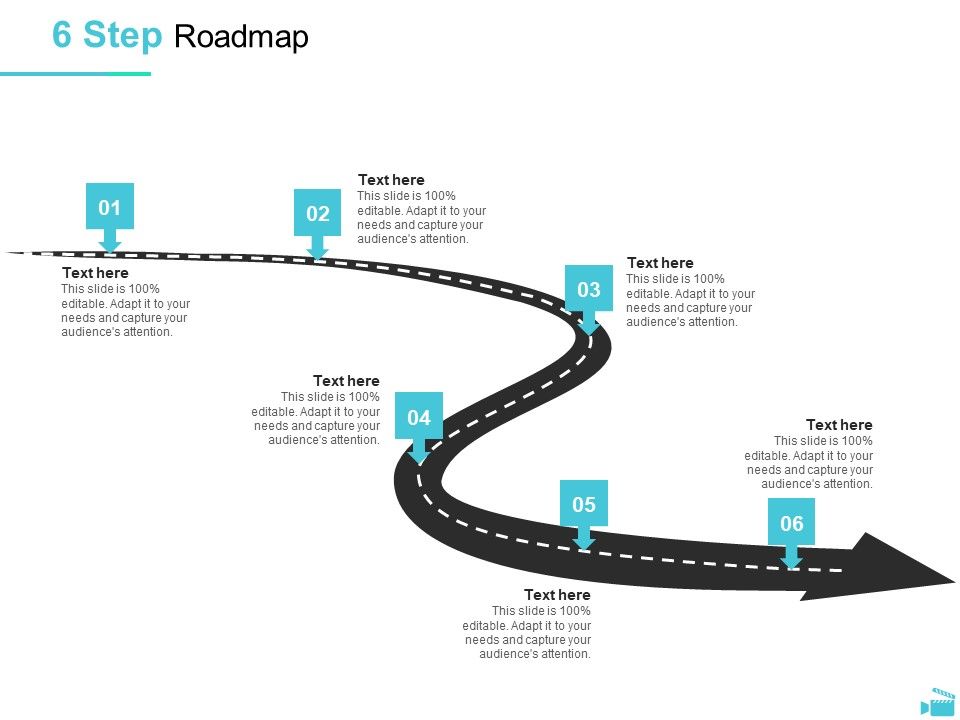 Video_Development_And_Administration_6_Step_Roadmap_Professional_PDF_Slide_1.jpg
