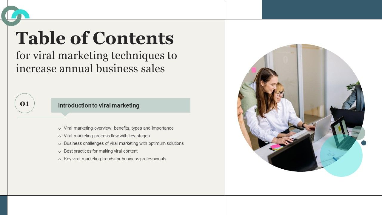 Viral_Marketing_Techniques_To_Increase_Annual_Business_Sales_Table_Of_Contents_Icons_PDF_Slide_1.jpg