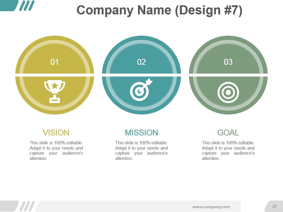 Vision And Mission Statements Ppt Examples Slides Slide37
