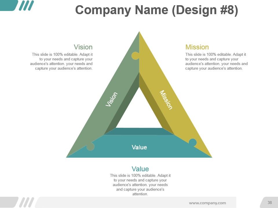 Vision And Mission Statements Ppt Examples Slides Slide38