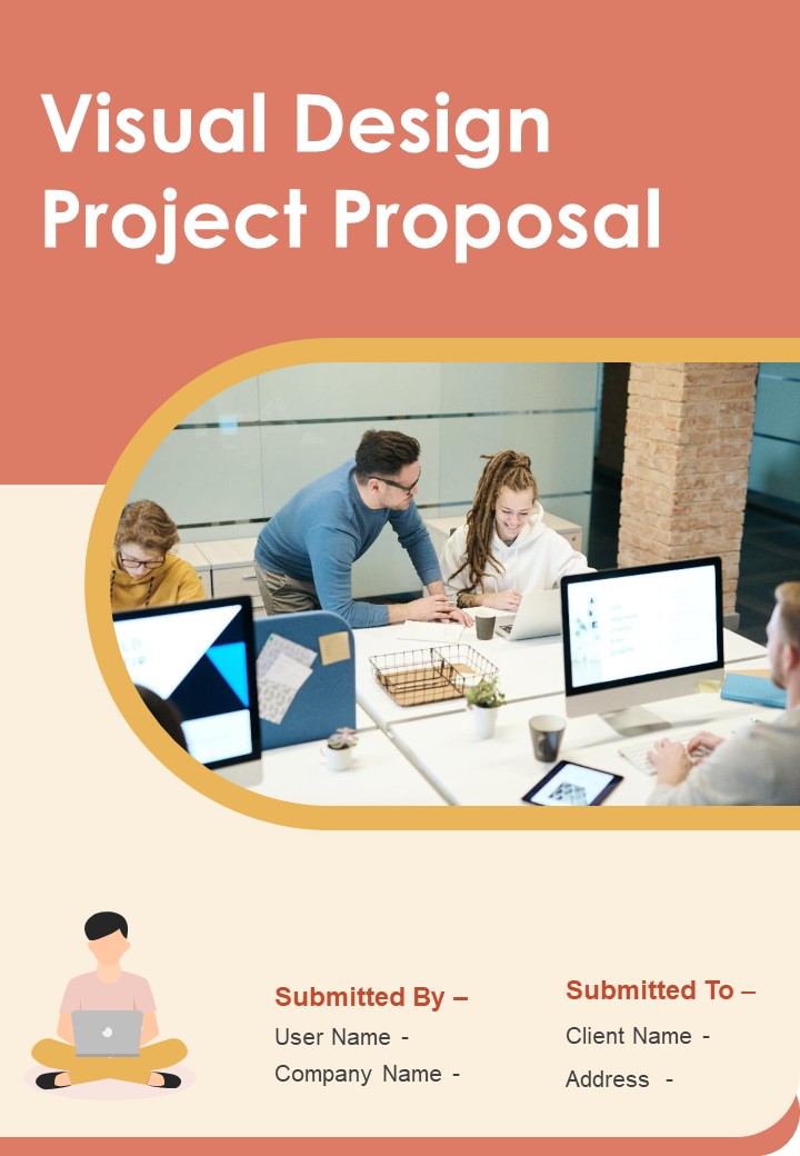 Visual Design Project Proposal Example Document Report Doc Pdf Ppt Slide01