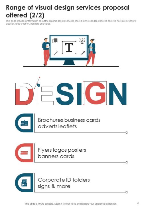Visual Design Services Proposal Example Document Report Doc Pdf Ppt Slide13