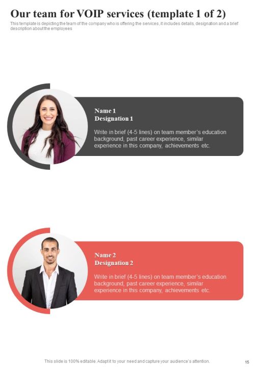 Voice Over Internet Protocol Request Proposal Example Document Report Doc Pdf Ppt Slide15