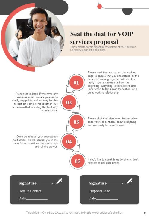 Voice Over Internet Protocol Request Proposal Example Document Report Doc Pdf Ppt Slide19