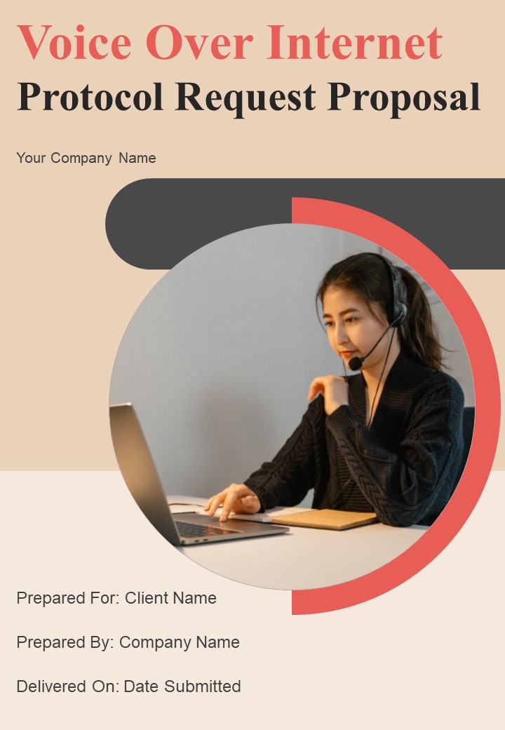 Voice Over Internet Protocol Request Proposal Example Document Report Doc Pdf Ppt Slide01