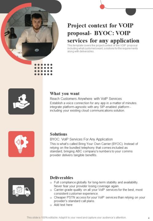 Voice Over Internet Protocol Request Proposal Example Document Report Doc Pdf Ppt Slide04