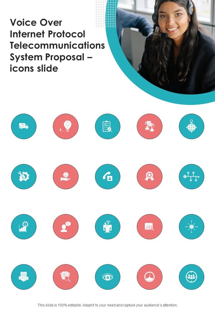 Voice_Over_Internet_Protocol_Telecommunications_System_Proposal_Icons_Slide_One_Pager_Sample_Example_Document_Slide_1.jpg